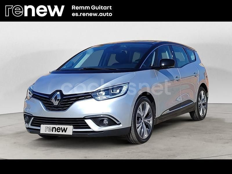 Gris / plata Usado 2019 Renault Grand Scénic IV Zen Monovolumen | 21.000 € (Precio justo) - Imagen 1/4