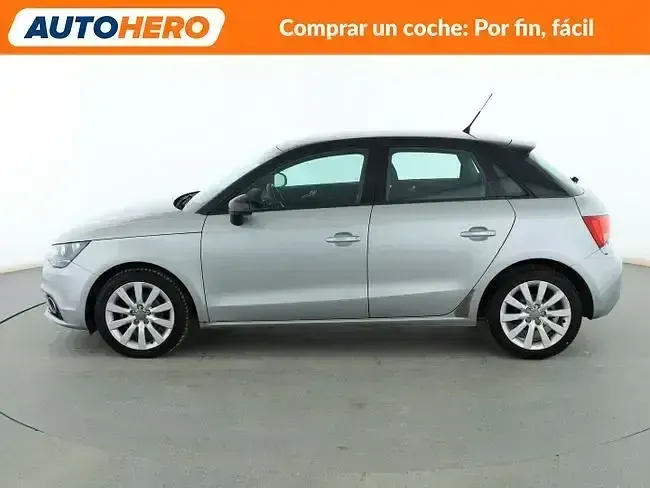 Usado Audi A1 Attraction 85 CV (62 kW) 2014 Gris Utilitario