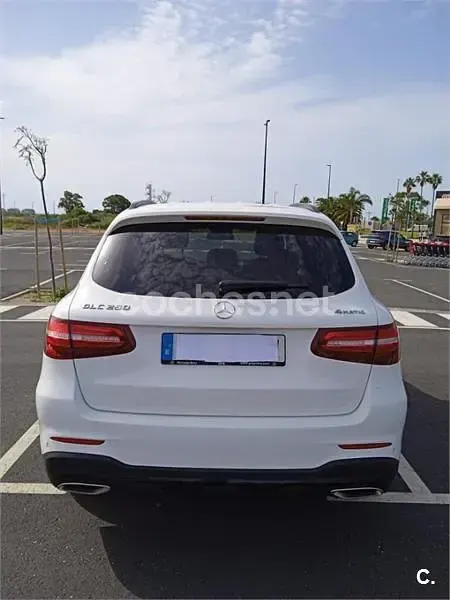 Usado Mercedes GLC250 211 CV (155 kW) 2019 Blanco SUV