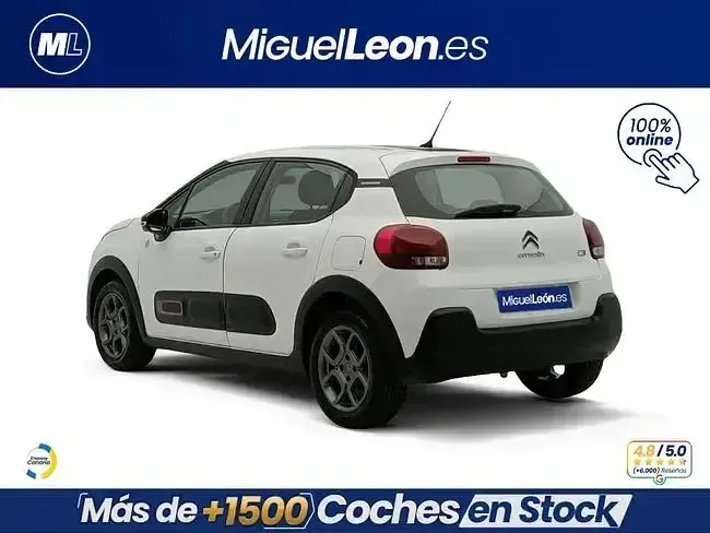 Usado Citroën C3 PureTech 83 CV (61 kW) 2023 Blanco Utilitario