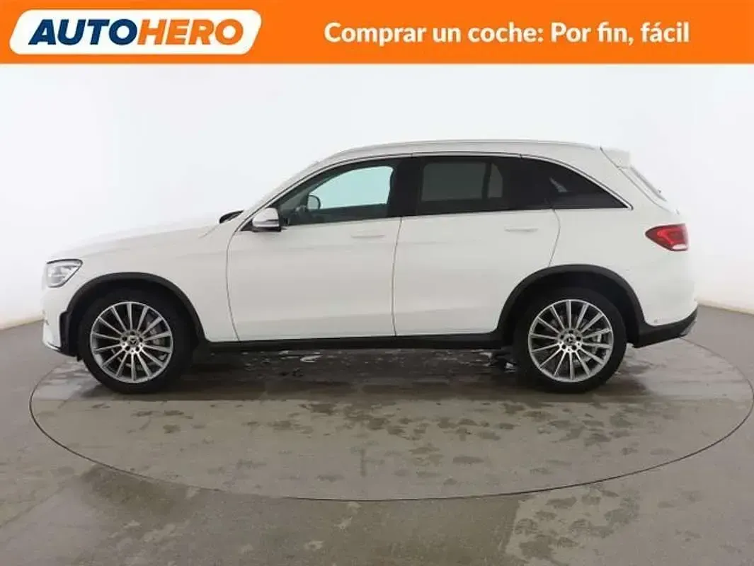 Usado Mercedes GLC220 AMG line 194 CV (142 kW) 2021 Blanco SUV