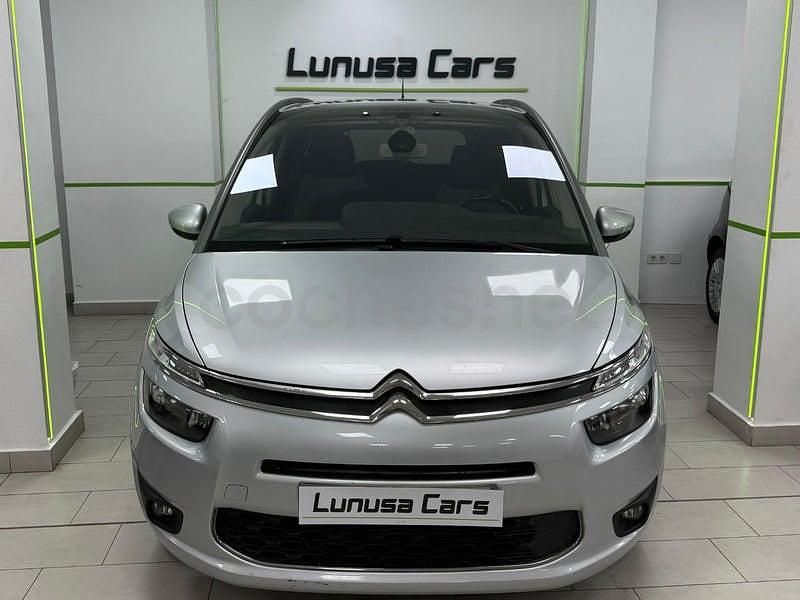 Usado Citroën Grand C4 Picasso Shine 120 CV (88 kW) 2016 Gris / plata Monovolumen