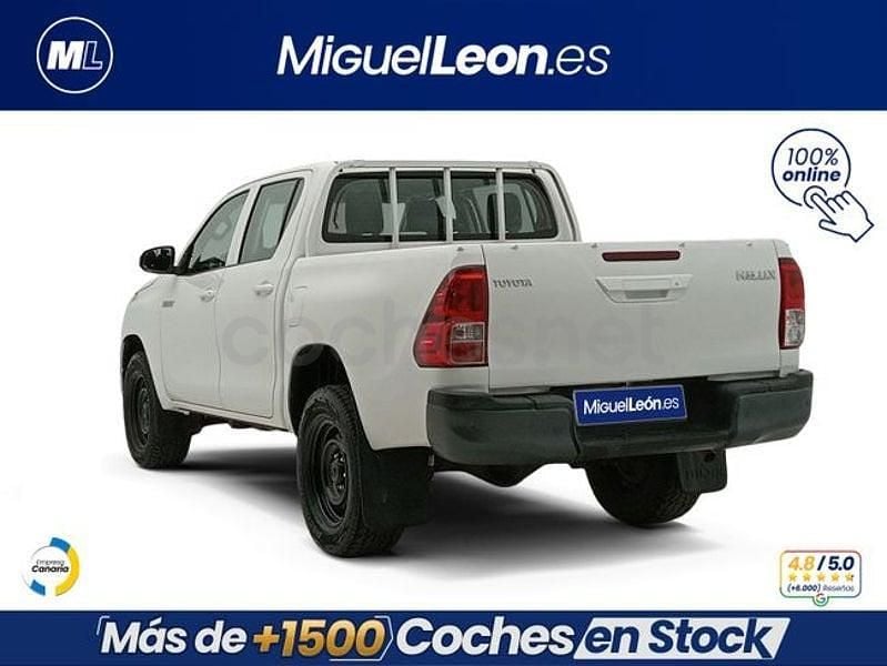 Usado Toyota HiLux 150 CV (110 kW) 2020 Blanco Pickup/Camioneta