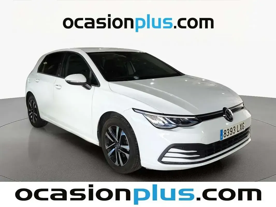 Usado VW Golf VII Style 150 CV (110 kW) 2021 Blanco Utilitario