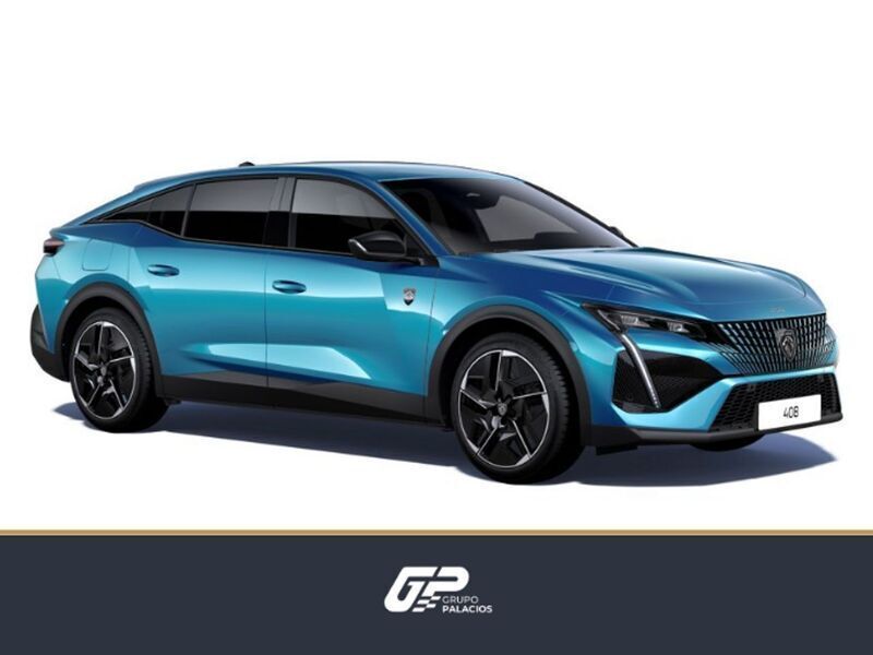 Azul Nuevo 2025 Peugeot 408 GT GT Berlina | 36.400 € (Precio justo) - Imagen 1/2