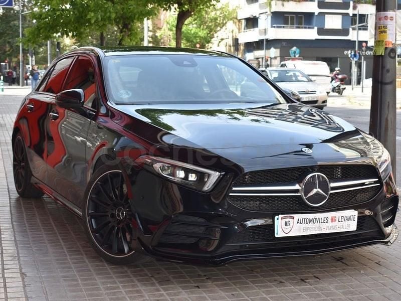Usado Mercedes A35 AMG 306 CV (225 kW) 2021 Negro Berlina