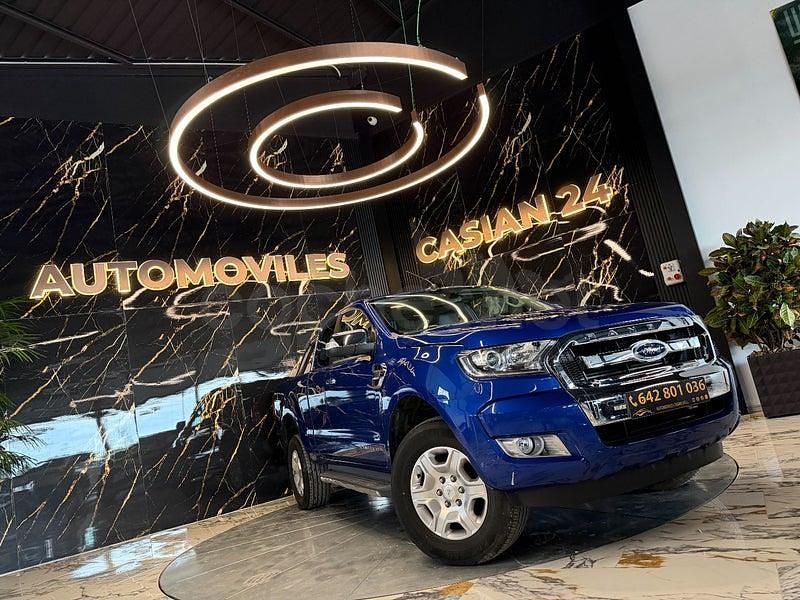 Usado Ford Ranger XLT 160 CV (117 kW) 2017 Azul Pickup/Camioneta