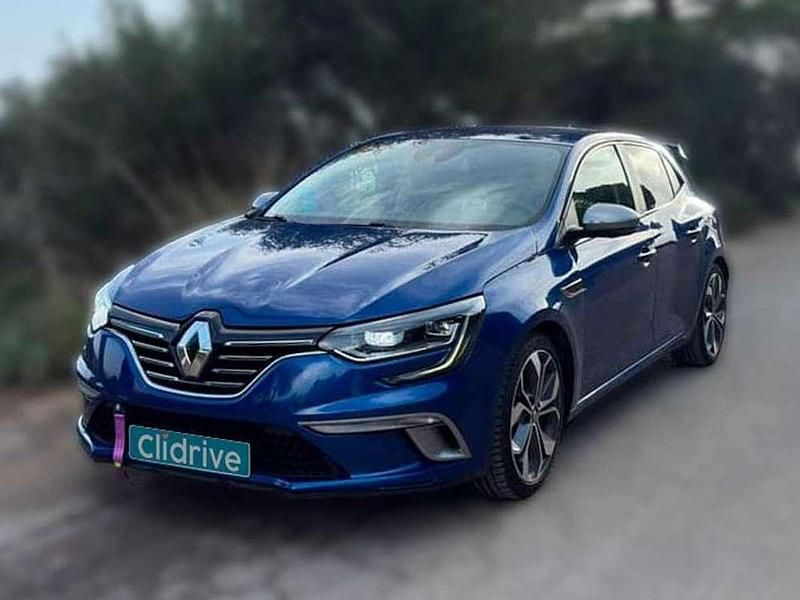 Usado Renault Mégane GT Line GT-Line 159 CV (116 kW) 2019 Azul Utilitario