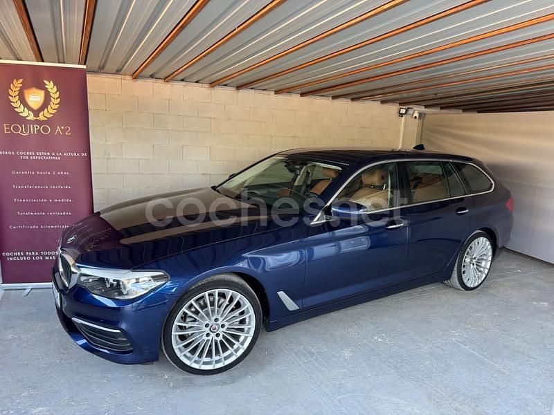 Azul Usado 2018 BMW 520 Familiar | 19.990 € (Precio justo) - Imagen 1/1