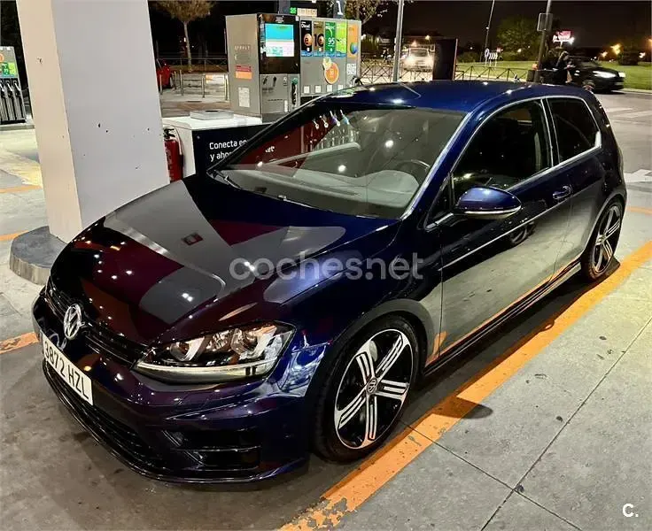 Usado VW Golf VII R 300 CV (220 kW) 2014 Azul Berlina