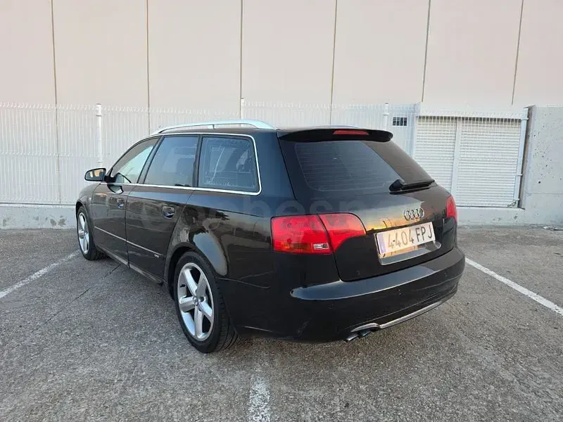 Usado Audi A4 S-Line 140 CV (102 kW) 2007 Negro Familiar