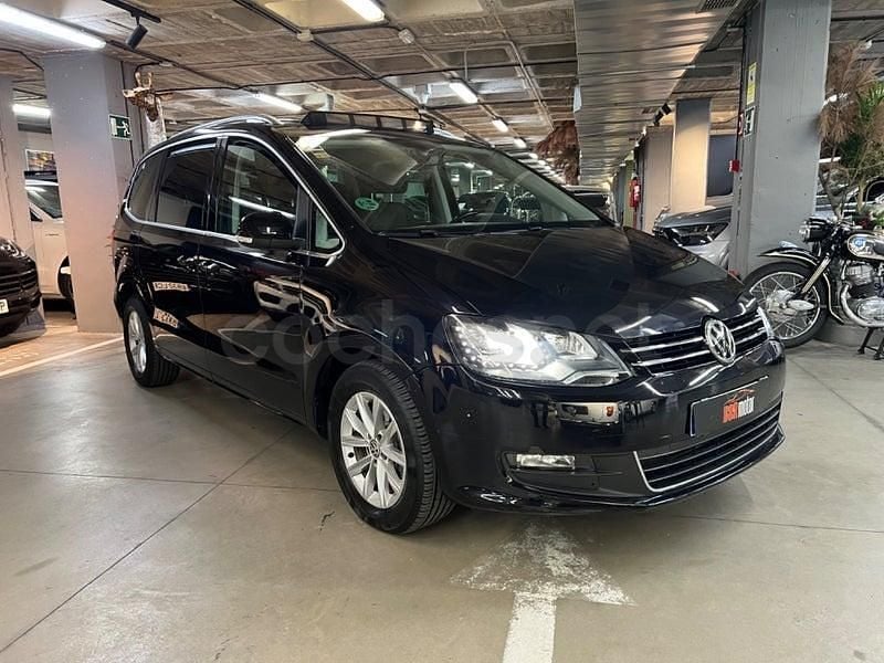 Usado VW Sharan Sportline 150 CV (110 kW) 2016 Negro Monovolumen