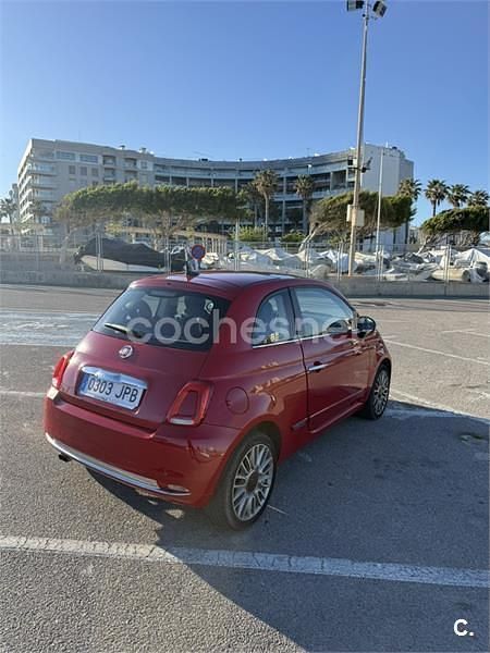Usado Fiat 500 Lounge 69 CV (50 kW) 2016 Rojo Berlina