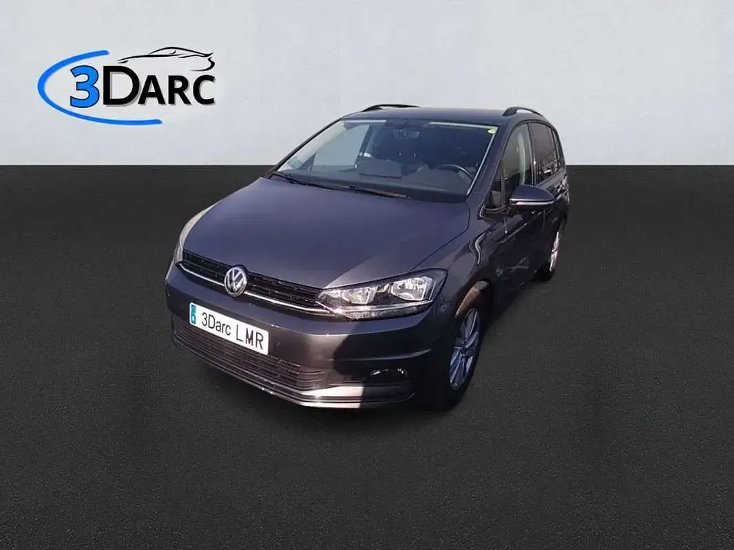 Usado VW Touran Advance 116 CV (85 kW) 2021 Gris Monovolumen