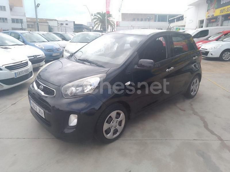 Usado Kia Picanto 66 CV (48 kW) 2015 Negro Utilitario