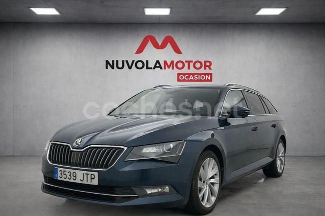 Azul Usado 2016 Skoda Superb Style Familiar | 14.990 € (Precio justo) - Imagen 1/4