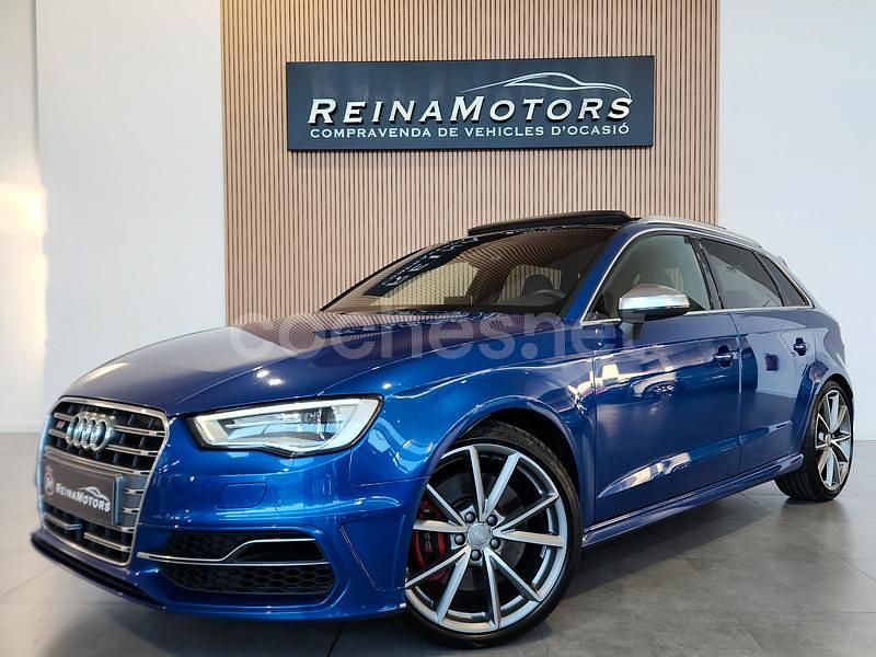 Usado Audi A3 300 CV (220 kW) 2015 Azul Berlina