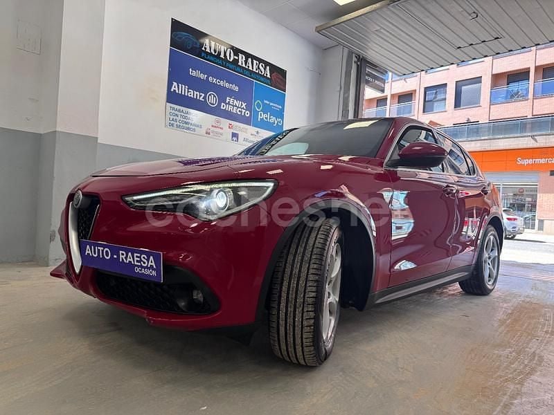 Rojo Usado 2019 Alfa Romeo Stelvio Super SUV | 18.990 € (Buen precio) - Imagen 1/4