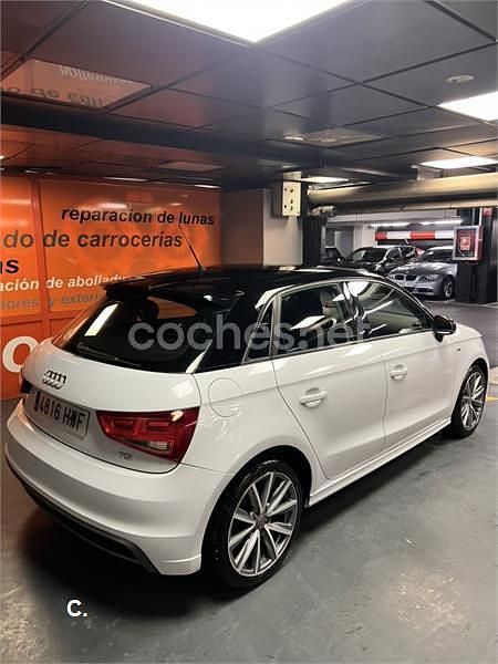 Usado Audi A1 Sportback Ambition 90 CV (66 kW) 2014 Blanco Utilitario