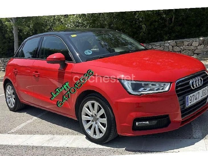 Rojo Usado 2011 Audi A1 Sportback Attraction Utilitario | 5970 € (Super precio) - Imagen 1/4