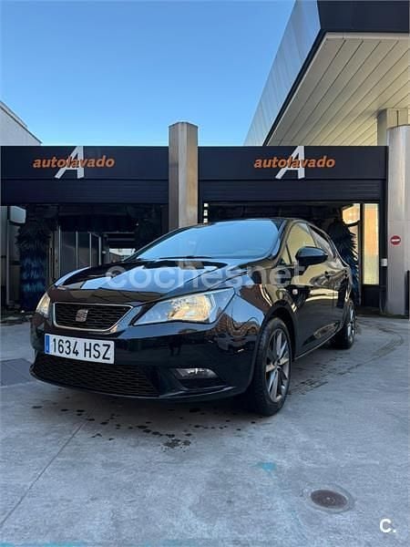 Begagnad Seat Ibiza I-Tech 85 HK (62 kW) 2013 Svart Sedan