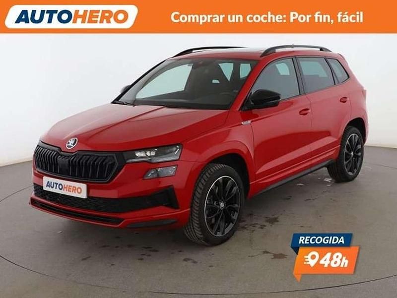 Usado Skoda Karoq SportLine 150 CV (110 kW) 2024 Rojo SUV