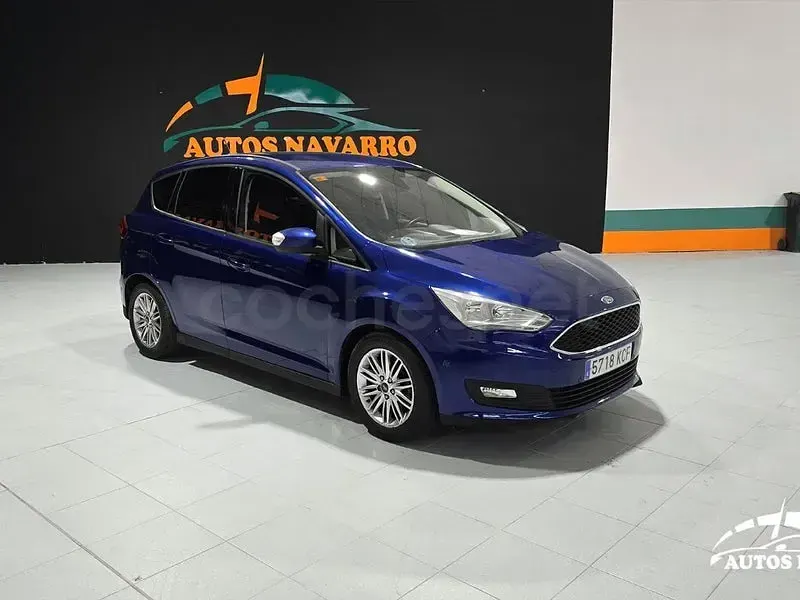 Usado Ford C-MAX Titanium 120 CV (88 kW) 2017 Azul Monovolumen
