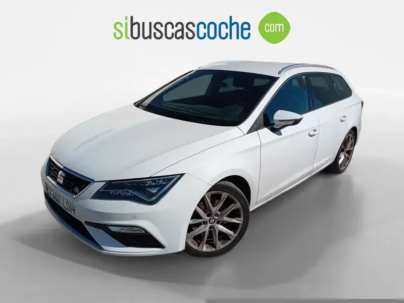 Blanco Usado 2019 Seat Leon ST FR Familiar | 19.990 € (Un poco caro) - Imagen 1/4