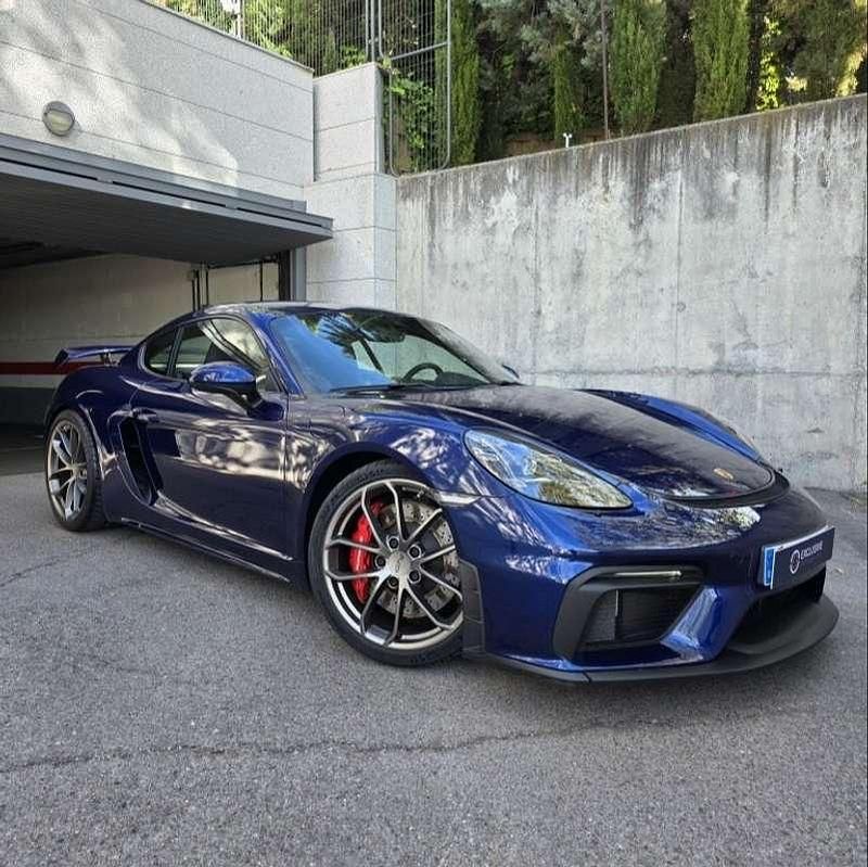 Azul Usado 2020 Porsche Cayman GT4 Coupe | 109.999 € (Buen precio) - Imagen 1/4