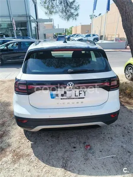 Usado VW T-Cross Advance 95 CV (69 kW) 2020 Blanco SUV