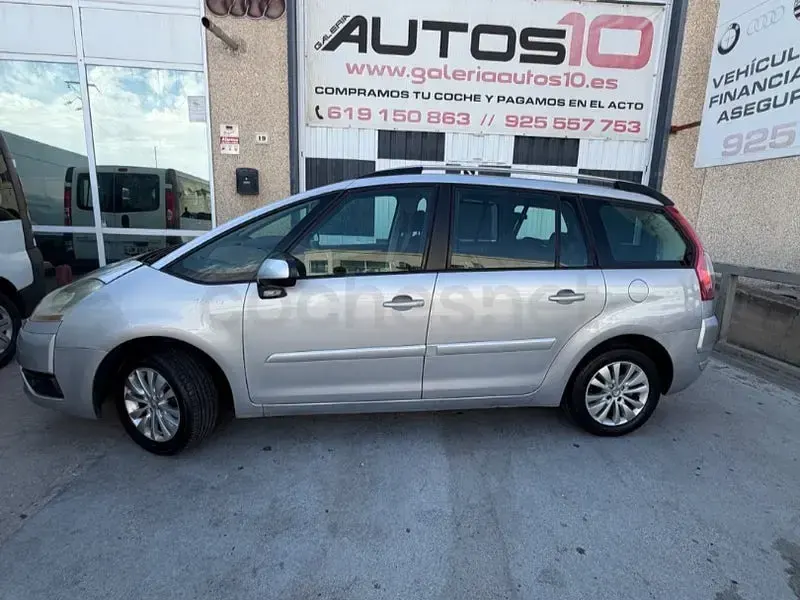 Usado Citroën Grand C4 Picasso Exclusive 110 CV (80 kW) 2008 Gris / plata Monovolumen
