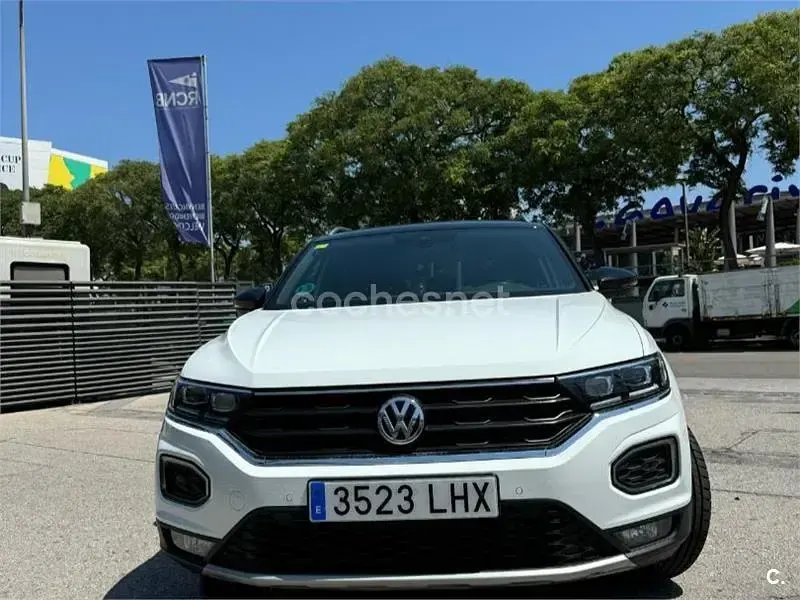 Usado VW T-Roc Sportline 150 CV (110 kW) 2020 Blanco SUV