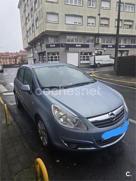 Usado Opel Corsa 90 CV (66 kW) 2007 Azul Berlina