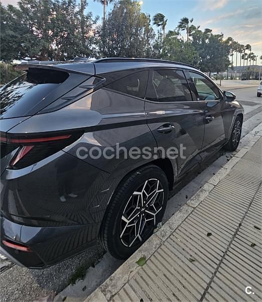 Usado Hyundai Tucson N Line 150 CV (110 kW) 2022 Gris / plata SUV
