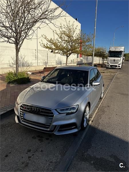 Usado Audi S3 300 CV (220 kW) 2014 Gris / plata Berlina