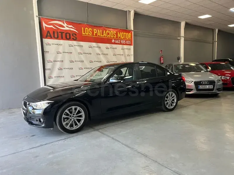 Usado BMW 320 Efficient Dynamics 163 CV (119 kW) 2017 Negro Berlina