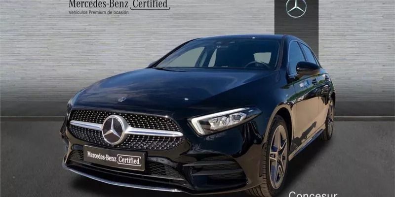 Negro Usado 2021 Mercedes A250 | 27.900 € (Un poco caro) - Imagen 1/4