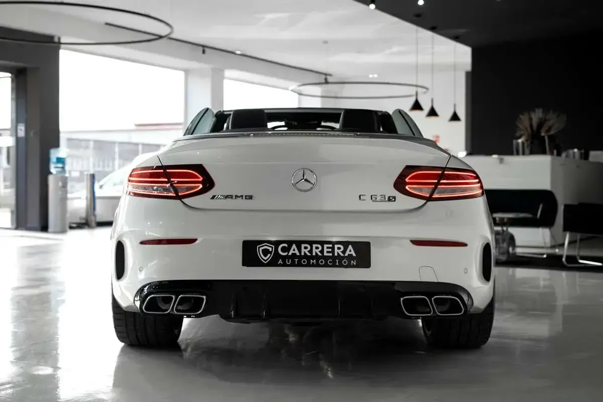 Usado Mercedes C63 AMG AMG 476 CV (350 kW) 2020 Blanco Descapotable