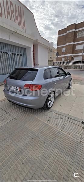 Usado Audi A3 Ambition 140 CV (102 kW) 2010 Gris / plata Utilitario