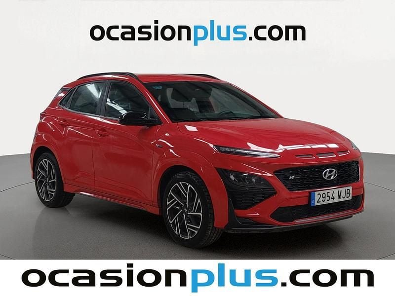 Usado Hyundai Kona N Line 120 CV (88 kW) 2023 Rojo SUV