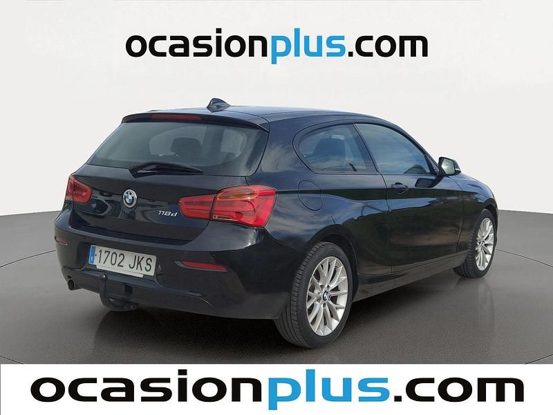 Usado BMW 118 150 CV (110 kW) 2015 Negro Utilitario