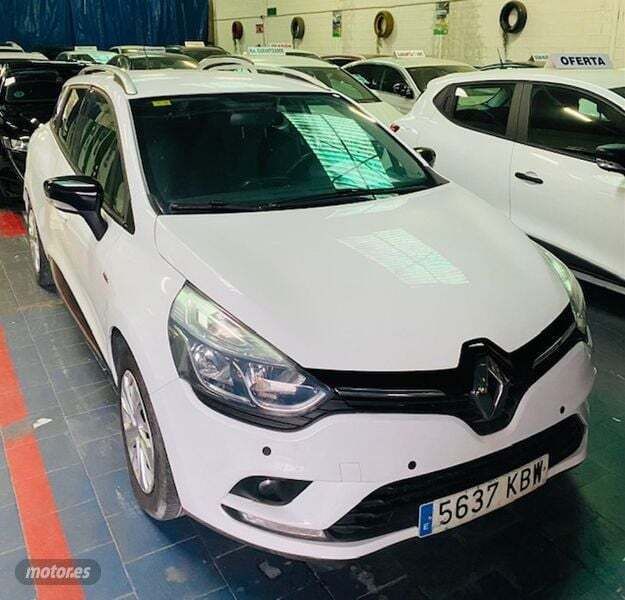 Blanco Usado 2017 Renault Clio GrandTour LIMITED Familiar | 7900 € (Precio justo) - Imagen 1/4