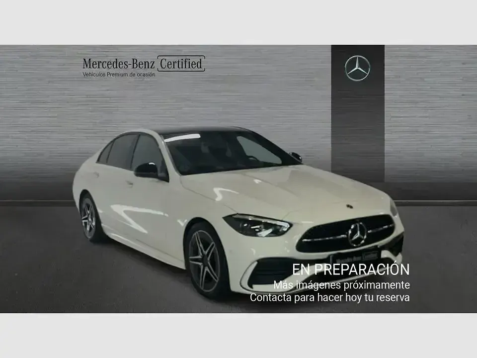 Usado Mercedes C220 200 CV (147 kW) 2022 Blanco Berlina