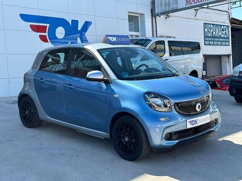 Usado Smart ForFour Electric Drive 60 kW (82 CV) 2018 Azul Utilitario