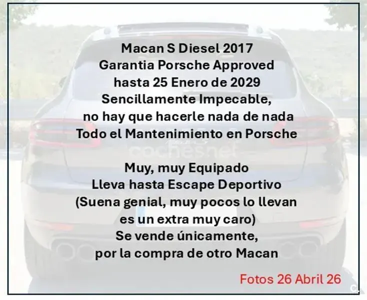 Używany Porsche Macan S 258 KM (189 kW) 2017 Szary SUV