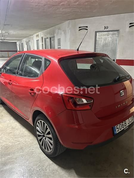 Brugt Seat Ibiza CONNECT 90 HK (66 kW) 2015 Rød Sedan