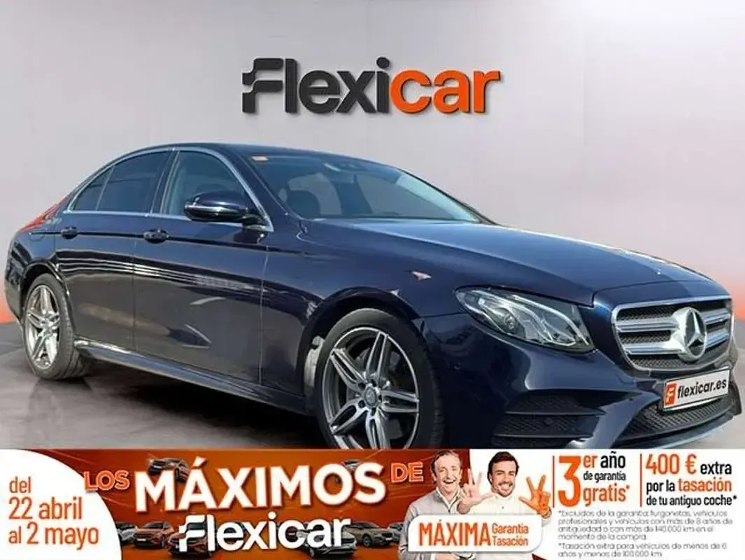 Käytetty Mercedes E220 194 HP (142 kW) 2017 Sininen Sedan