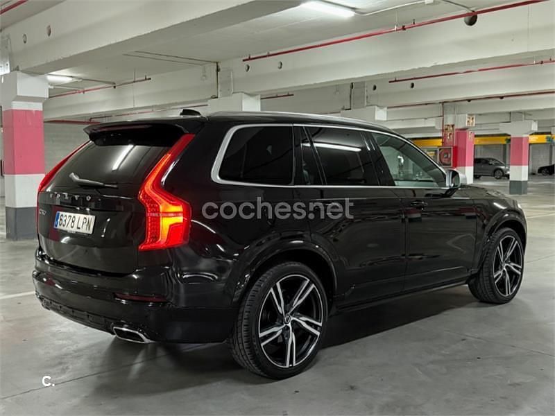 Usado Volvo XC90 R-Design 235 CV (172 kW) 2018 Negro SUV