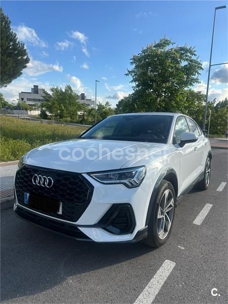 Blanco Usado 2022 Audi Q3 Sportback S-Line SUV | 38.000 € (Precio justo) - Imagen 1/4