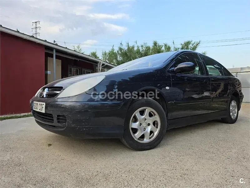 Usado Citroën C5 110 CV (80 kW) 2003 Negro Berlina